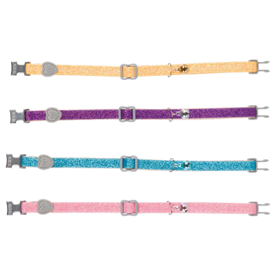 Trixie Katzenhalsband Glitzer Uni