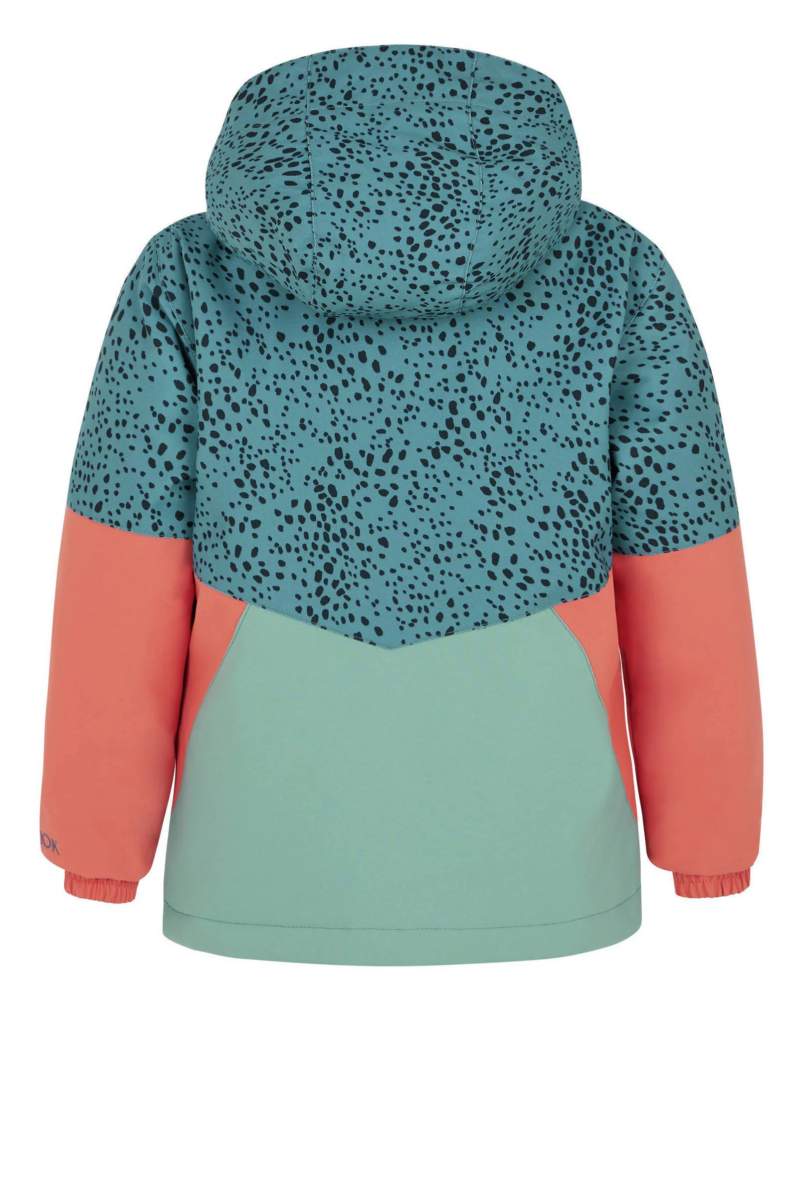 Protest ski-jack PRTLISKE TD blauw/koraalrood