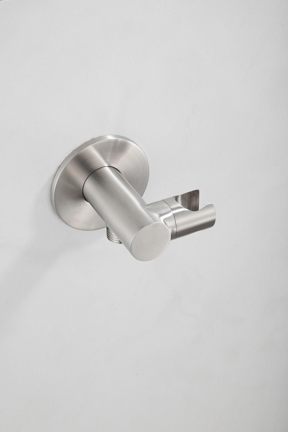 Saniclear Plus draaibare handdouche houder met wateraansluiting RVS