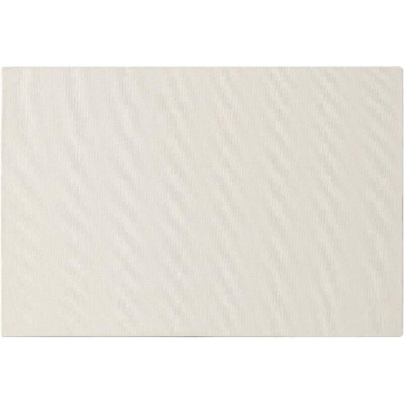 Prêt à peindre carton toilé 35x24cm 3mm 5P - Blanc