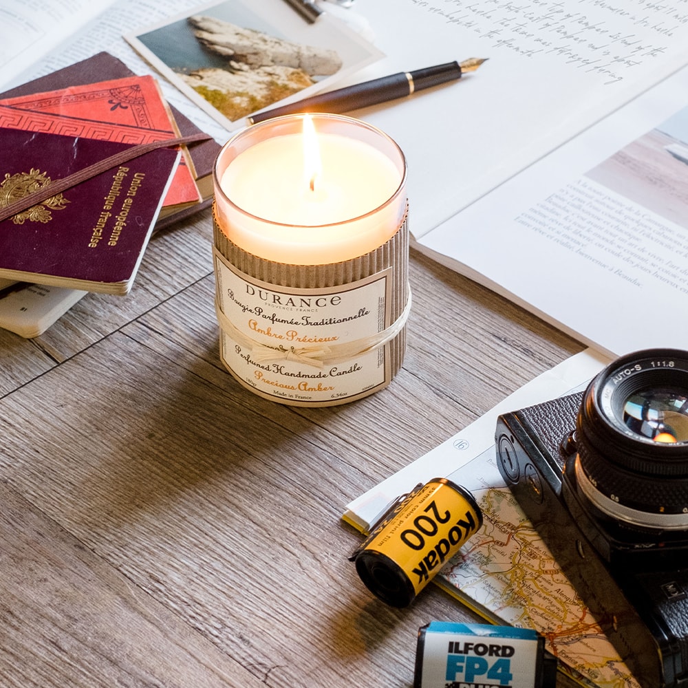 Bougie parfumée - Ambre précieux - 180 g
