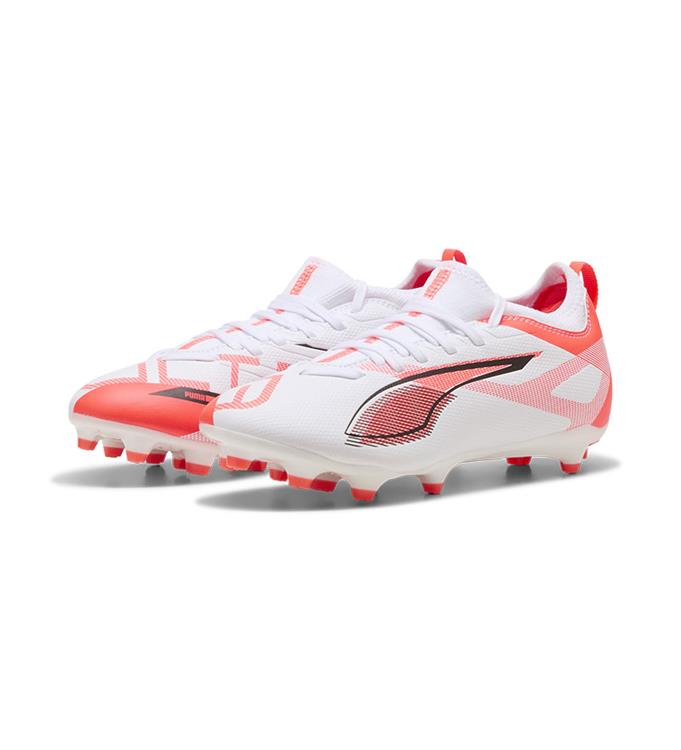 PUMA ULTRA 5 MATCH FG/AG JR 108167 PUMA-WHITE-PUMA-BLACK-GLOWING