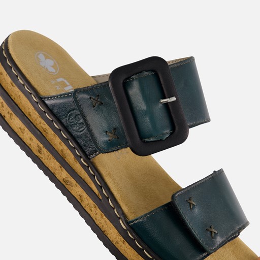 Rieker Sandalen blauw Synthetisch