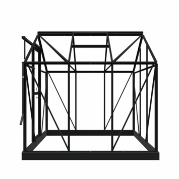 Royal Well Mary I kweekkas aluminium zwart 4,71 m²