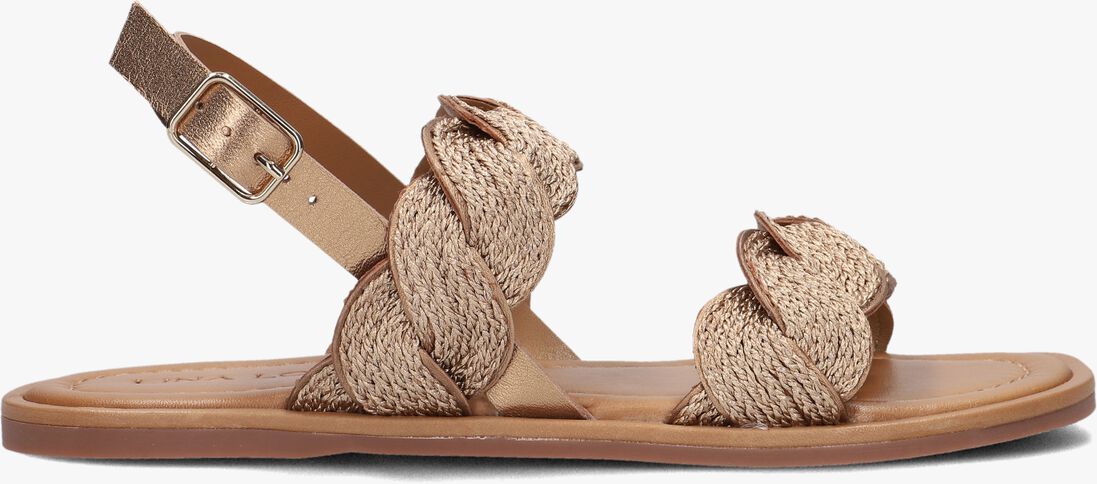 gouden lina locchi sandalen l1385