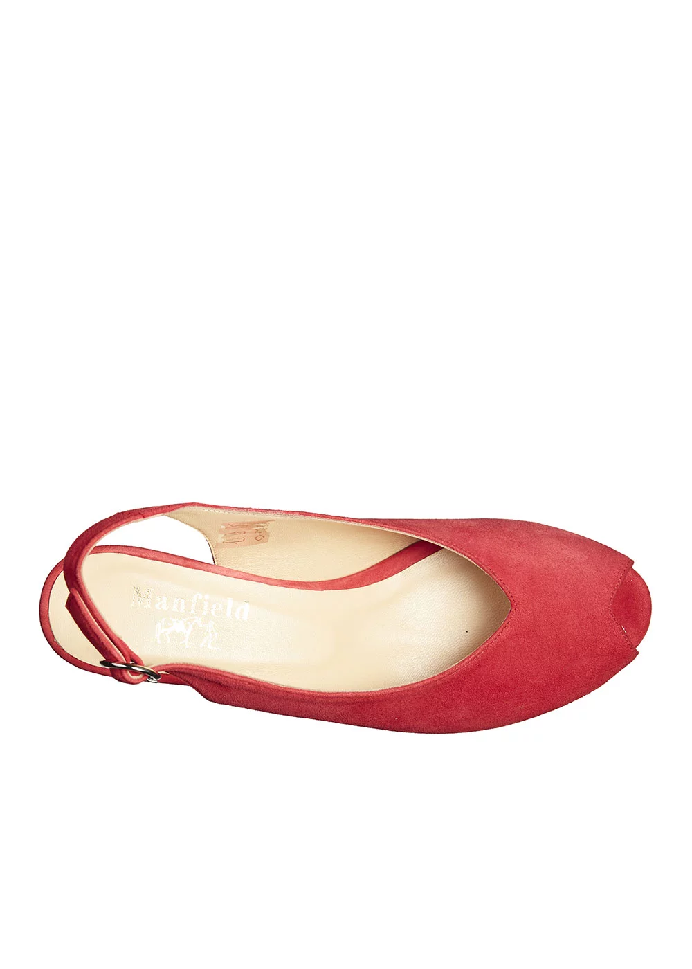 COMPENSE LIEGE NUBUCK ROUGE