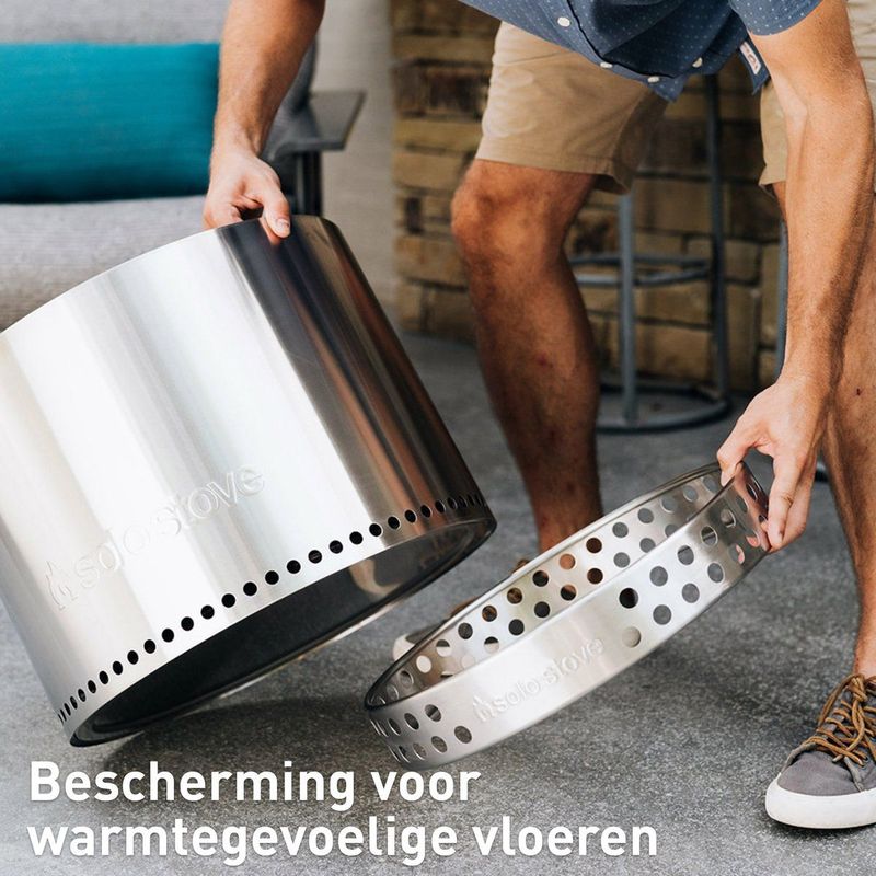 Solo Stove - Bonfire 2.0 - Vuurkorf - Rookvrij - 304 Roestvrijstaal - 49,5 x 44,5 cm