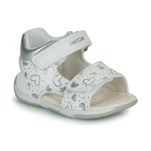 Geox - B SANDAL TAPUZ GIRL - Blanc