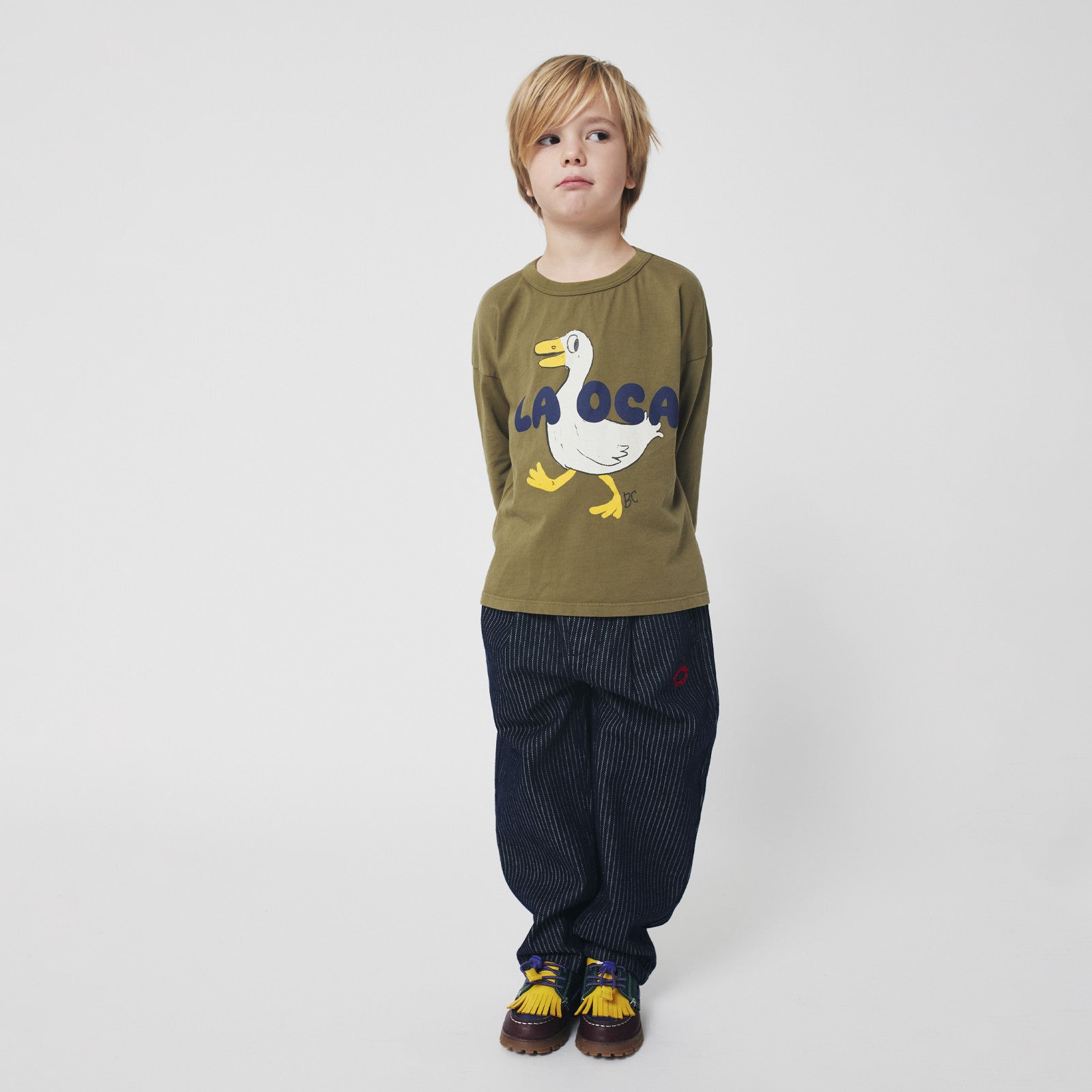 Langarmshirt La Oca Khaki