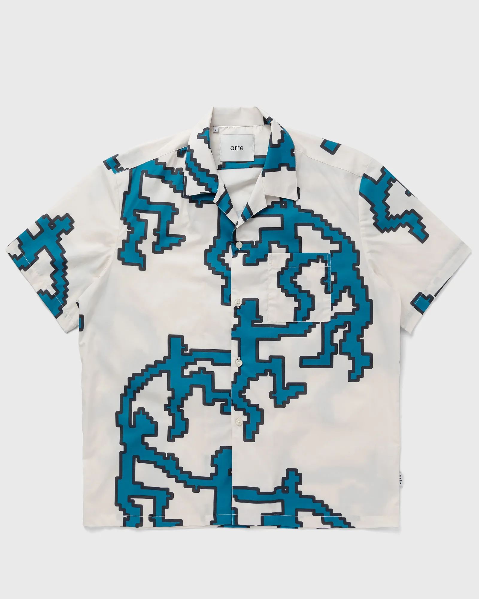 Arte Antwerp Pixel Dancer Bowling Shirt