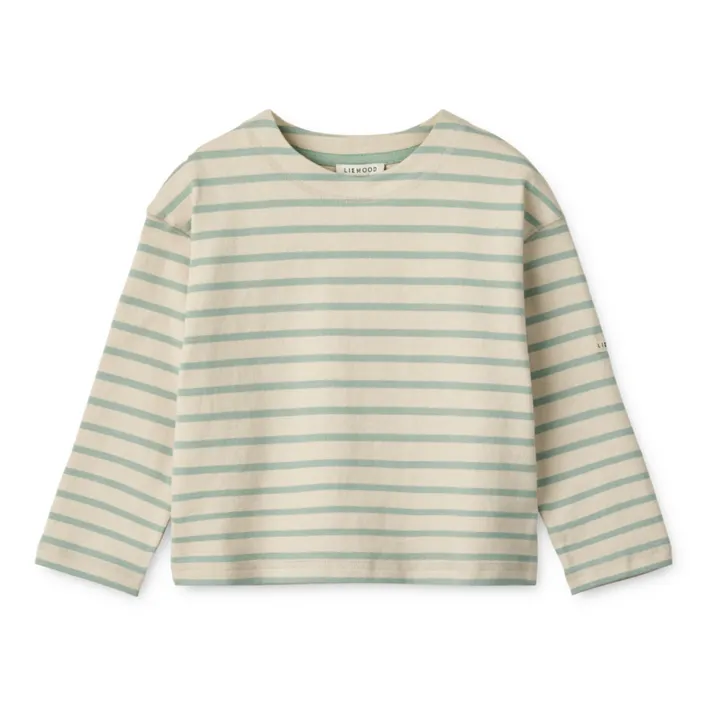 Liewood T-shirt Farah Rayé | Beige