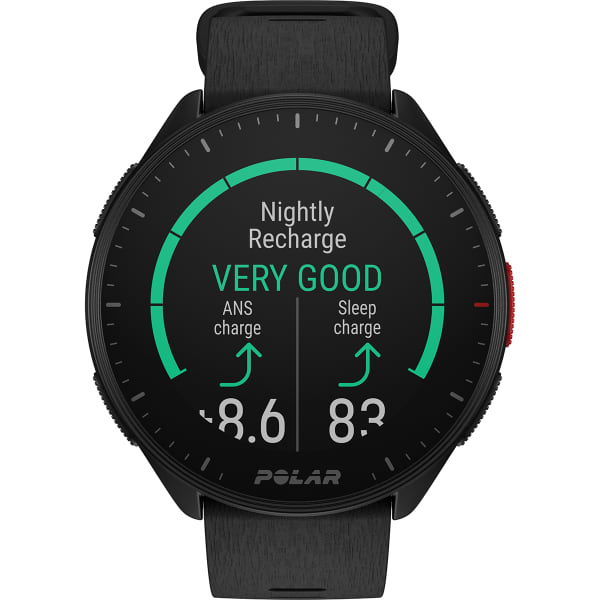 Montre cardio GPS POLAR PACER BLACK BLK/BLK