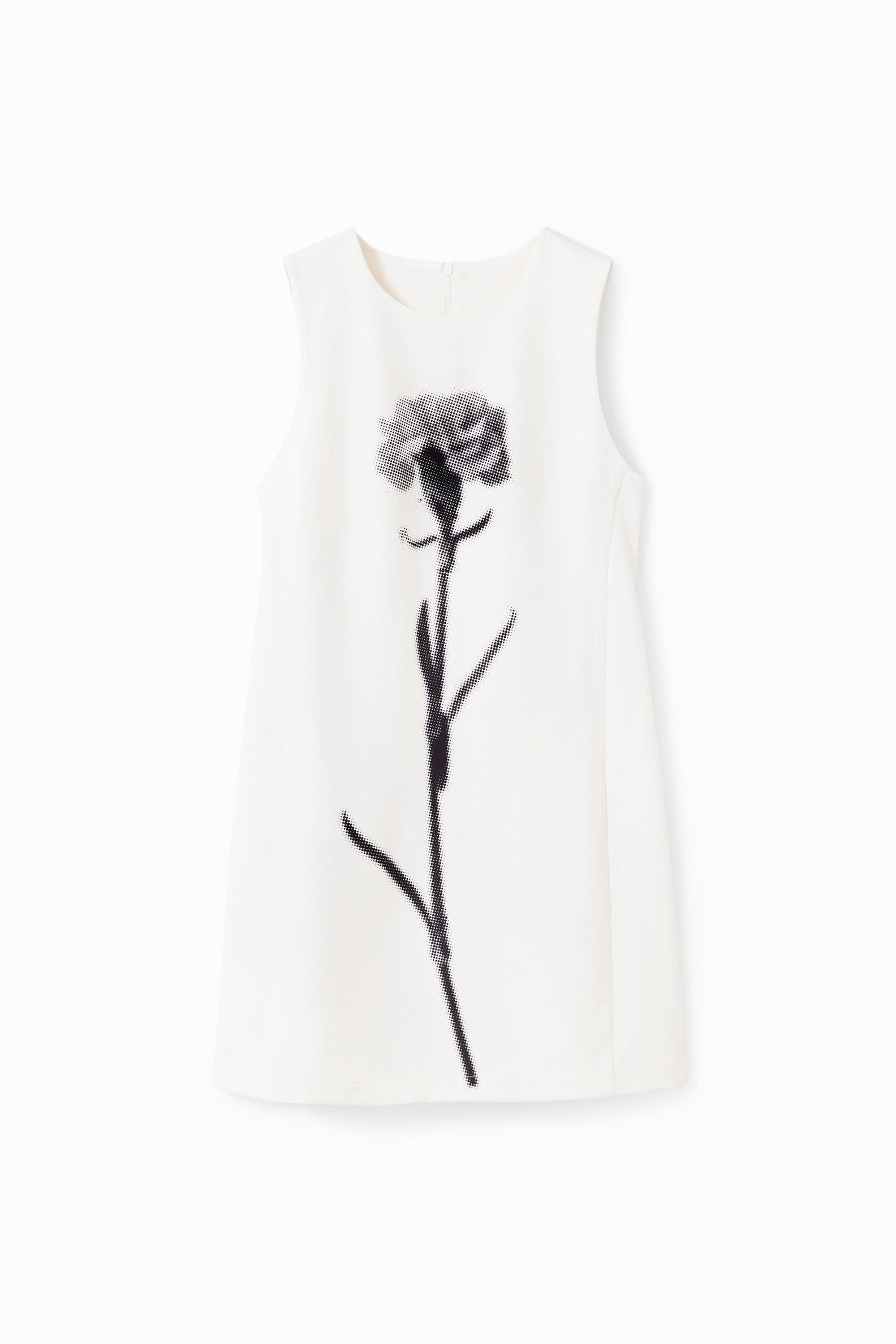 Robe chasuble fleur