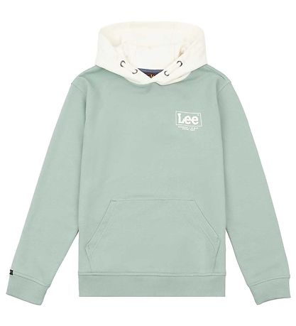 Lee Kapuzenpullover - Kompressor - Oversized - Blue Surf