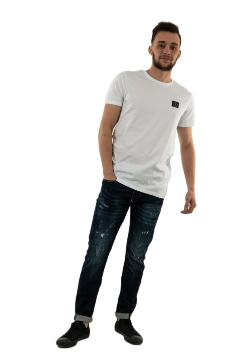 Tee shirt Le Temps Des Cerises brown 1001 white
