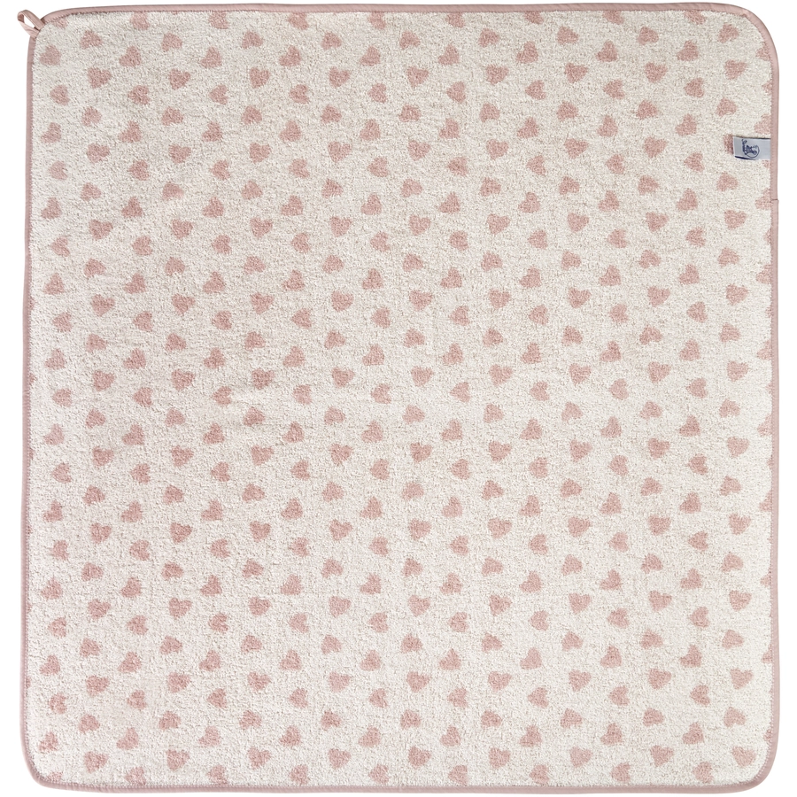 Sterntaler Kapuzen-Badetuch 100 x 100 cm Emmi Girl zartrosa