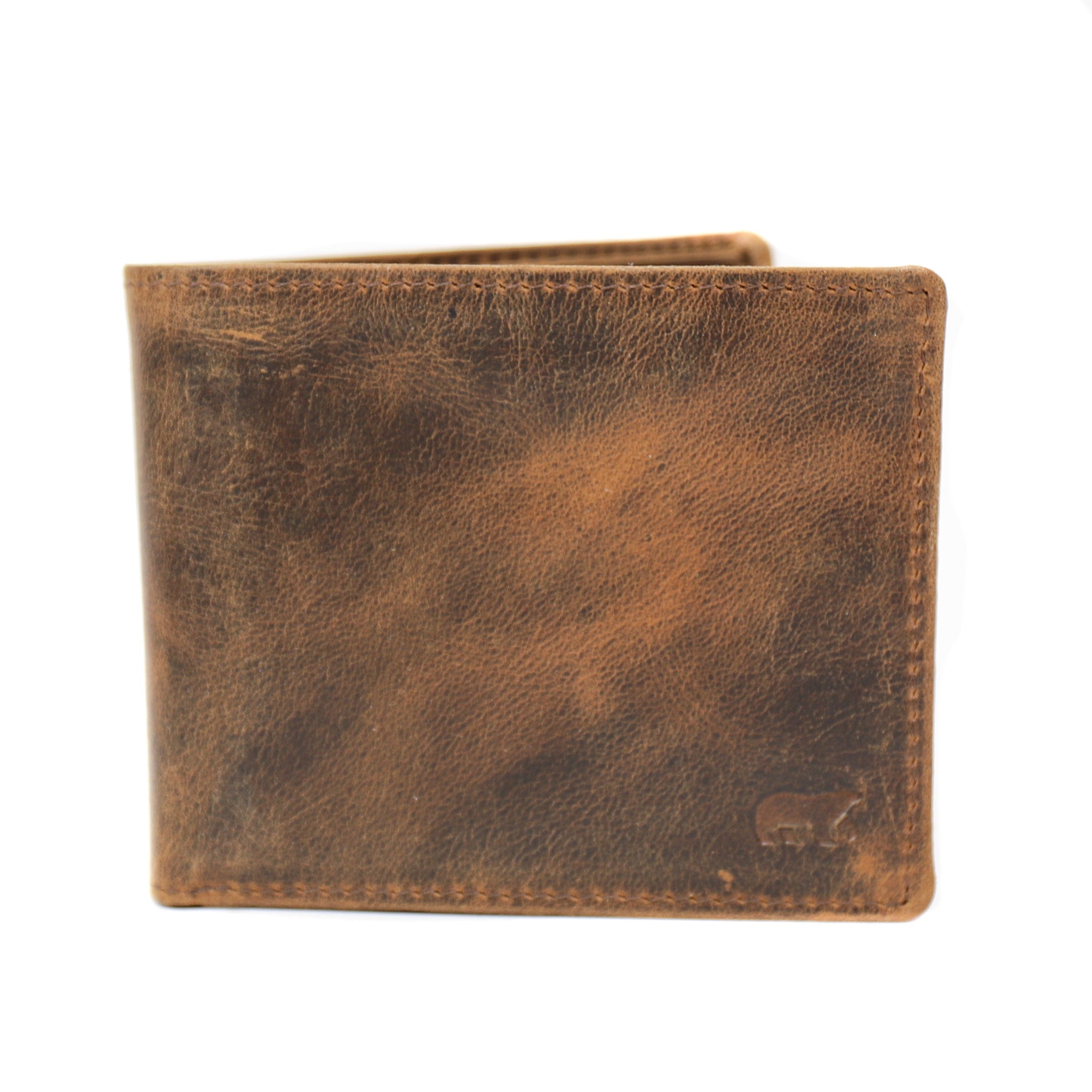 Billfold  'Tom' vintage bruin Vintage bruin
