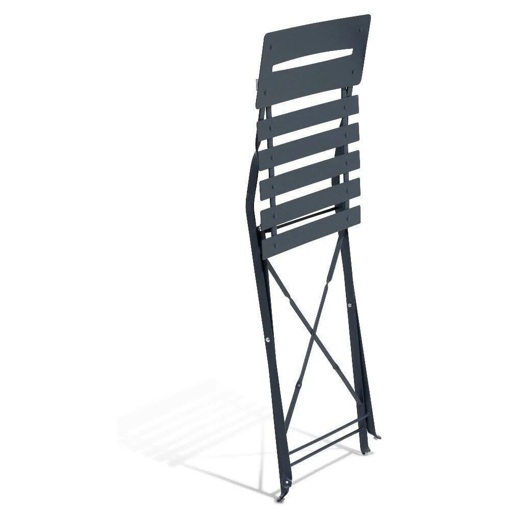 Chaise de jardin pliante RIO gris