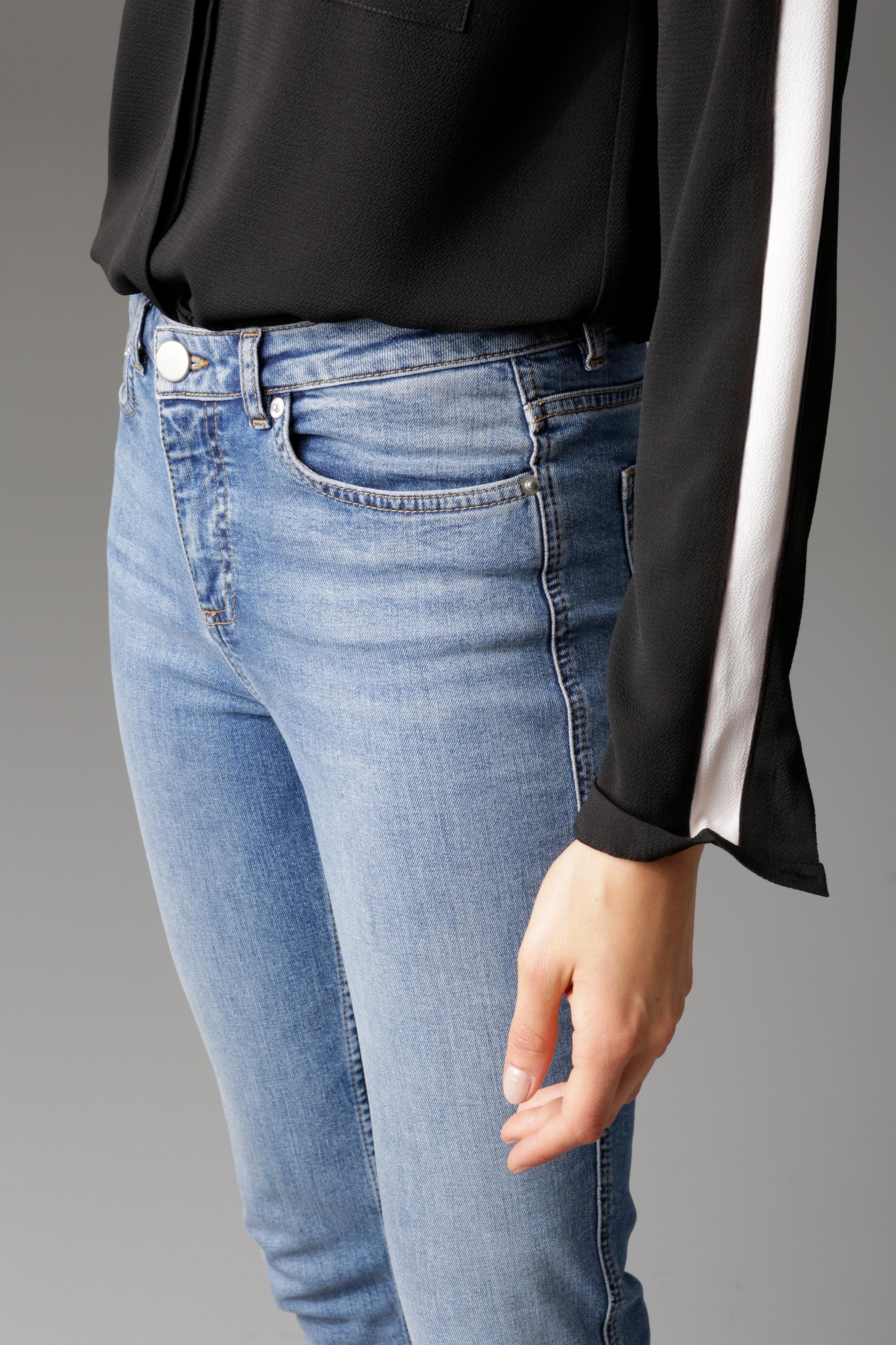 Aniston CASUAL Slim-fit-Jeans regular Waist