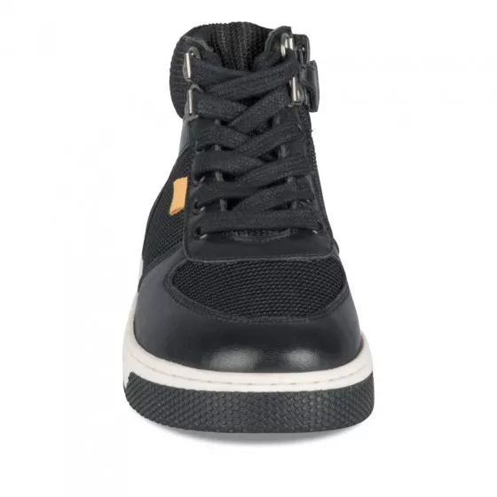 Baskets NOIR MEGIS KIDS