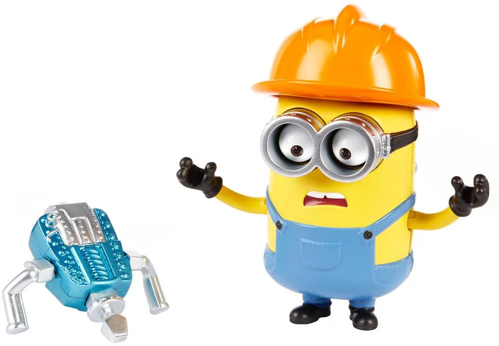 FIGURINE DELUXE 9 CM DAVE CONSTRUCTION - LES MINIONS