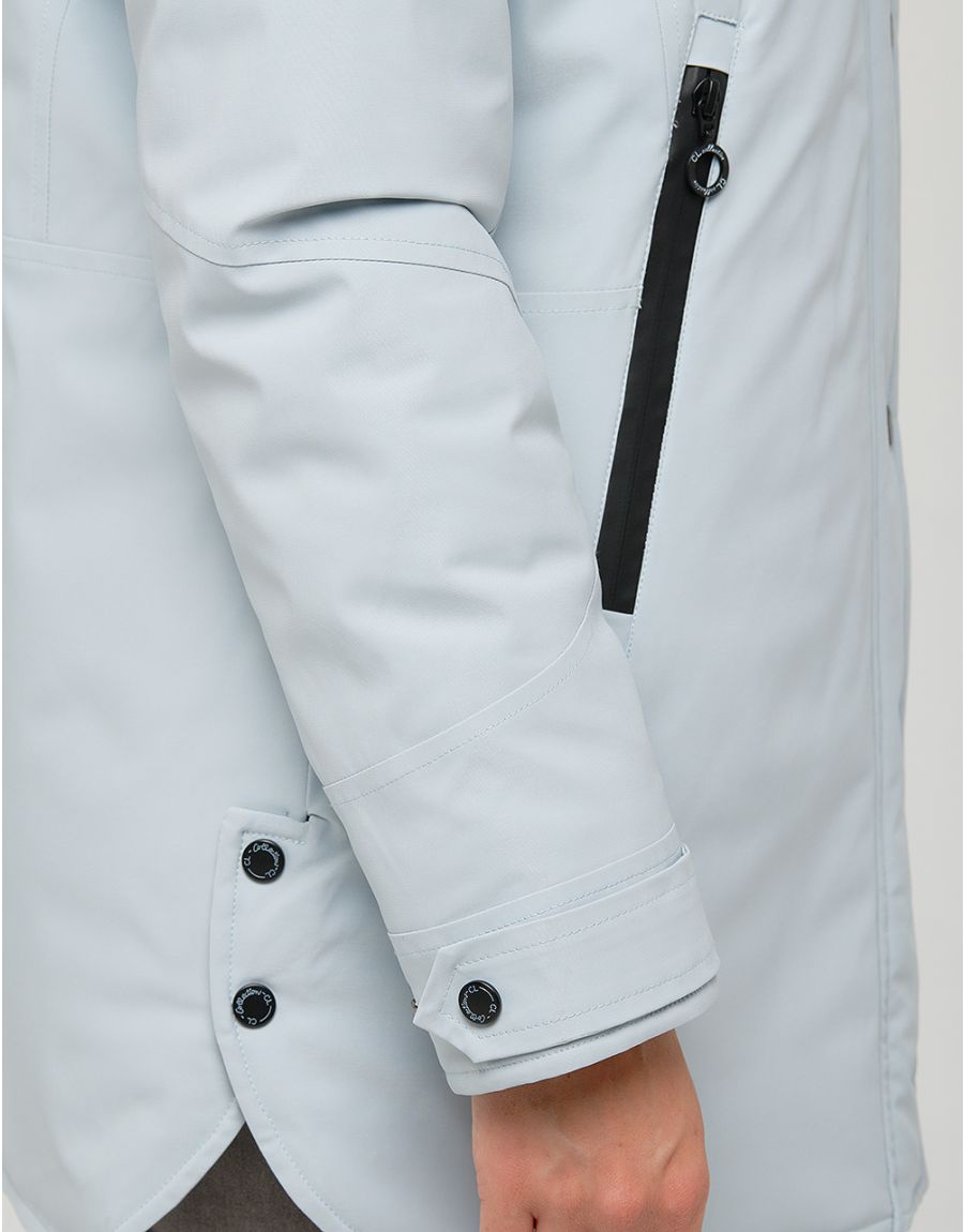 Parka bleu imperméable