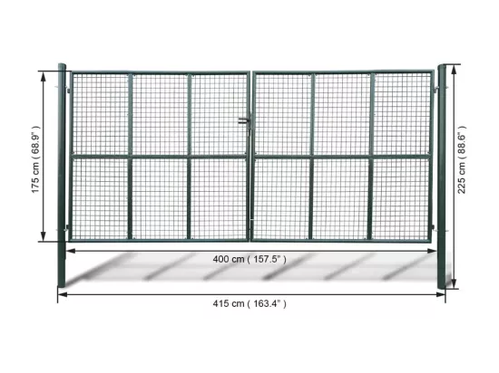 Portillon Maille 415 x 225 cm / 400 x 175 cm