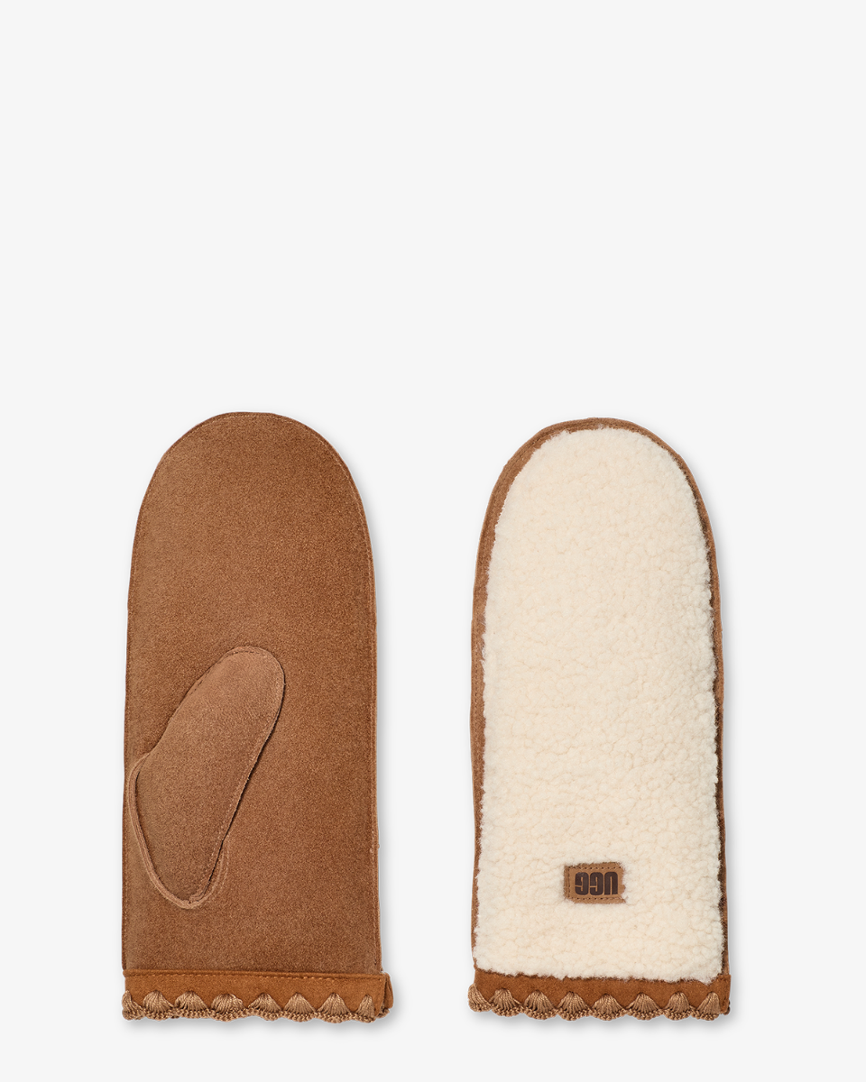 UGG UGGfluff Scalloped Mitten Nimbus Dameshandschoenen