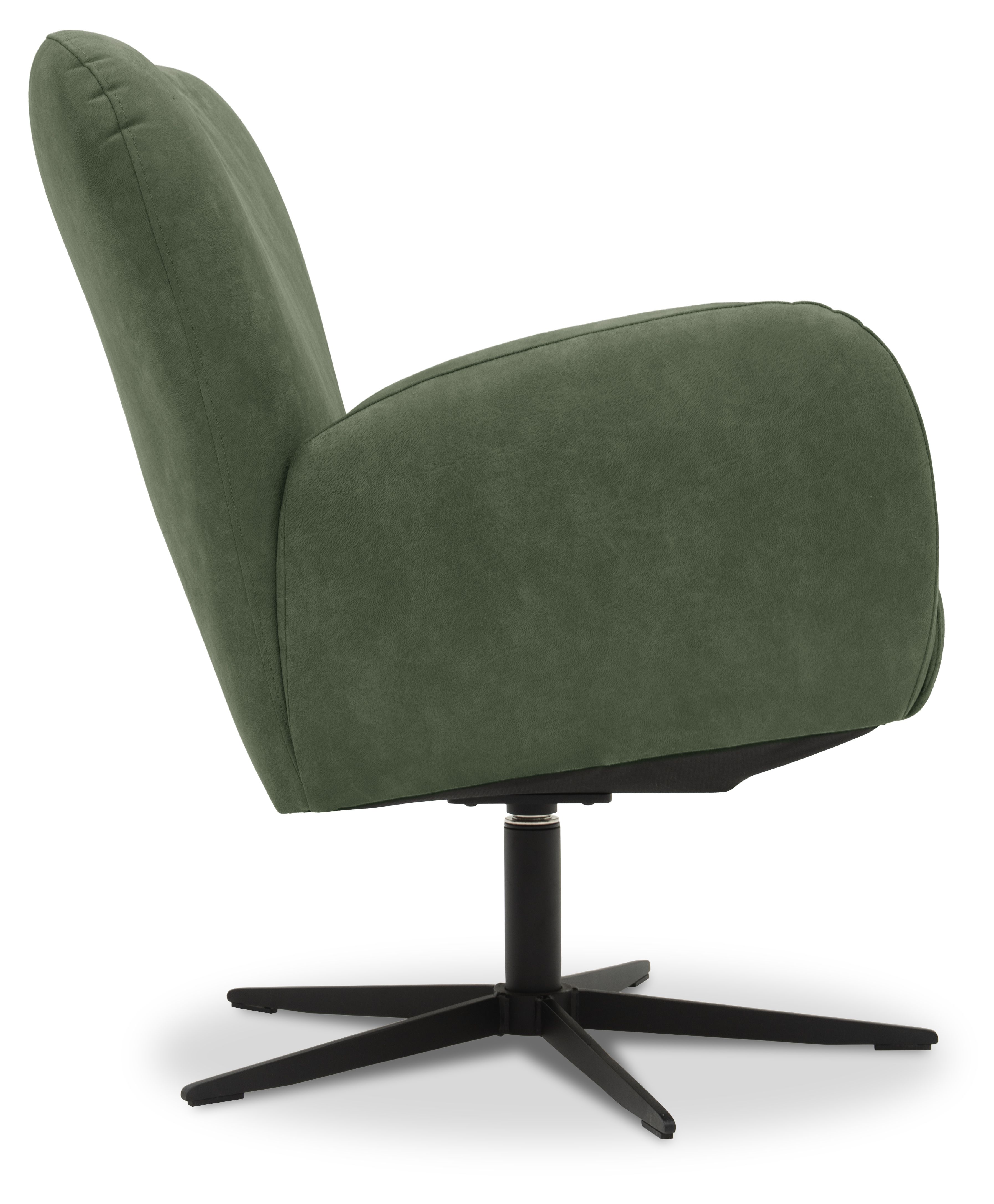 Draaifauteuil Sammy B80 x D85 x H89 cm