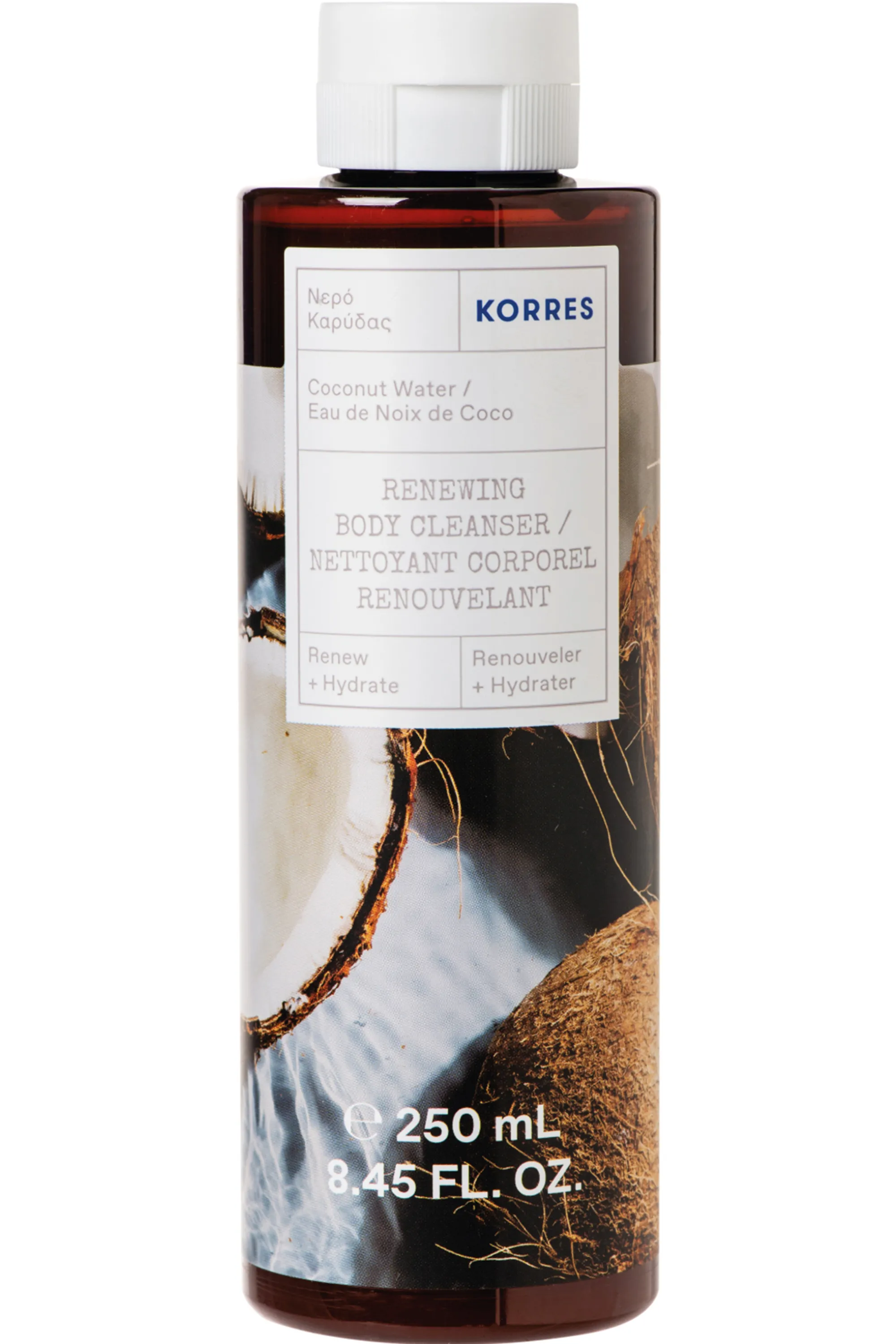 Korres Gel douche noix de coco-250 ml