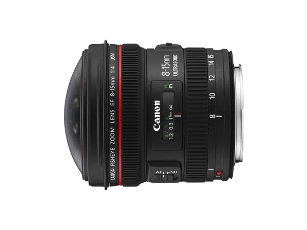Canon EF - Vidvinkel zoom objektiv - 8 mm - 15 mm - f/4.0 - Canon EF