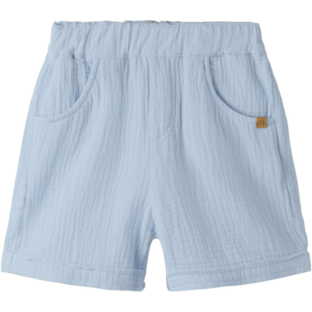 Køb Lil'Atelier Zen Blue Nmmfulina Shorts Lil