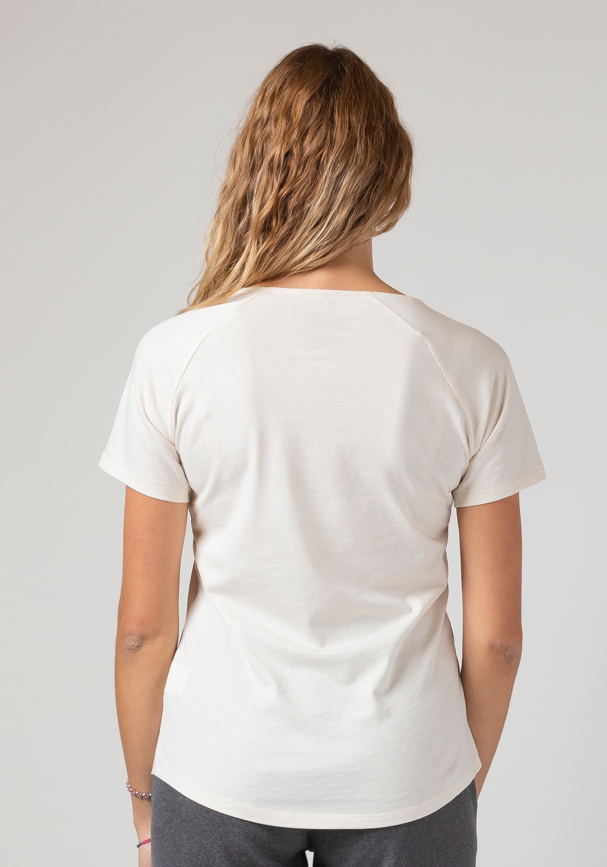 WE ARE ZRCL Damen Raglan T-Shirt Basic Natural