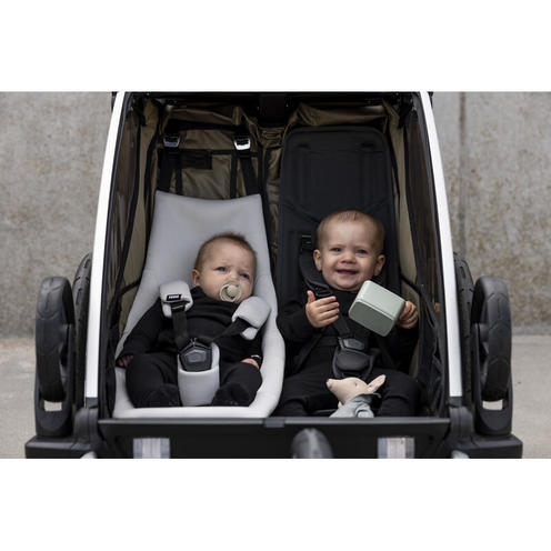 Poussette Remorque-Vélo Chariot Cross 2 Double Dark Slate - THULE