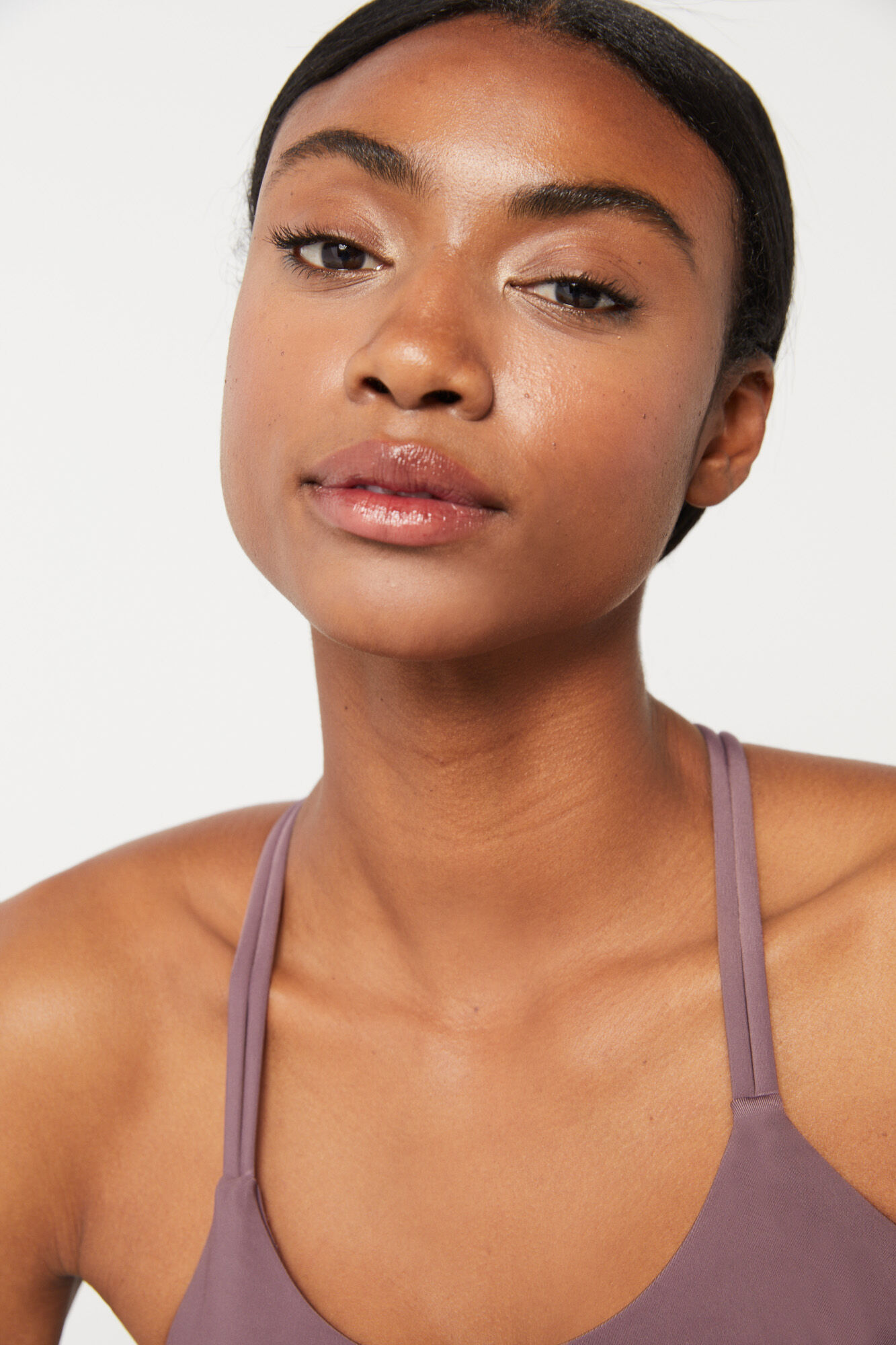 Sutiã esportivo roxo Collagen Feel