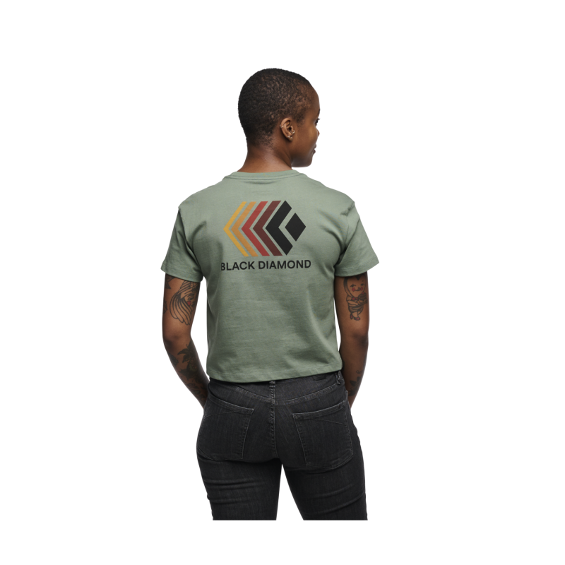 Faded Crop SS Tee - T-shirt femme