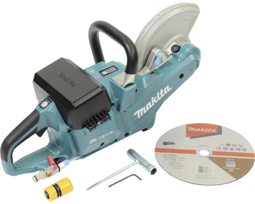 Makita DCE090ZX1 2x18V accu-afkortzaag, zonder accu en lader