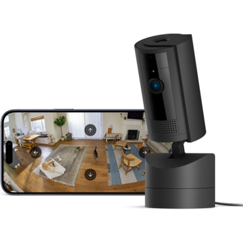 Ring Pan & Tilt Indoor Cam Zwart