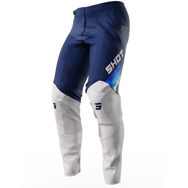 Shot - Pantalon Contact Tracer Bleu / Blanc / Turquoise