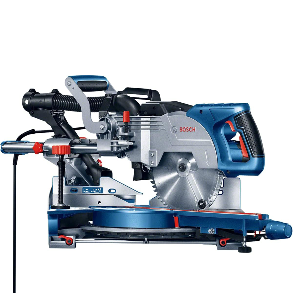 Bosch Professional GT GCM 8 SJL + GTA 2600 Professional Frame Radial Miter Saw, Blue