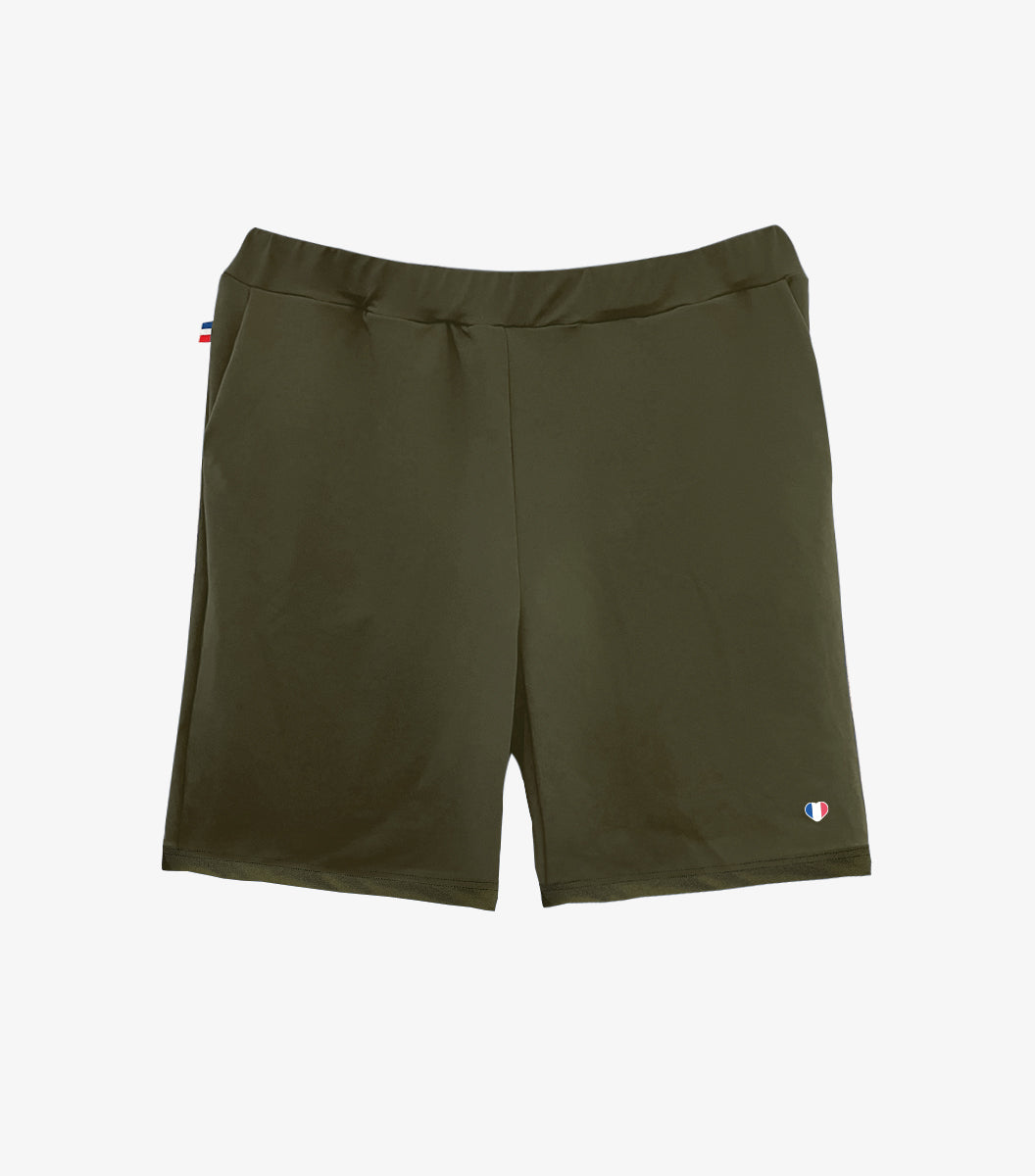 Short Sport Homme Kaki - Iconique
