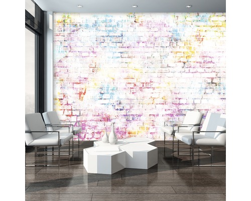 Vliesbehang 13042V4 Kleurrijke stenen 2-delige set 254 x 184 cm
