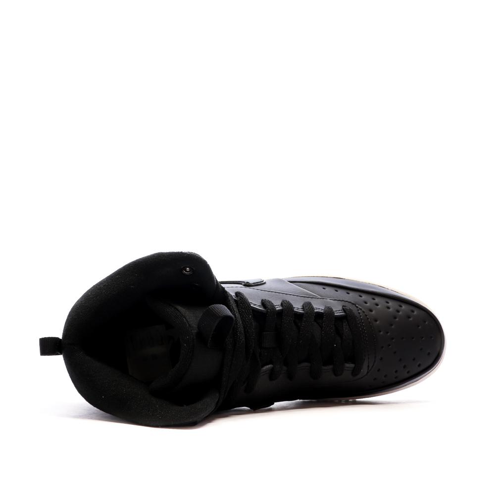 Nike Baskets Noires Homme Nike Court Vision Mid 002