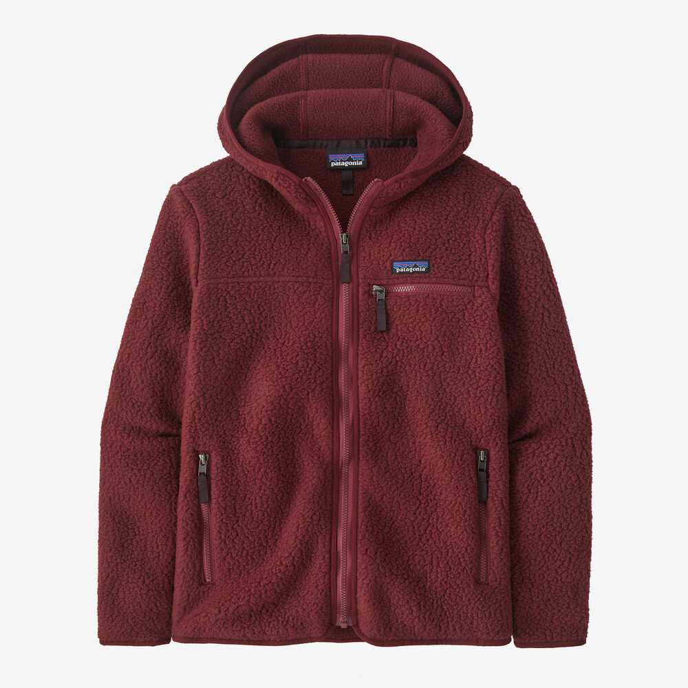 Damen-Retro-Fleece-Hoodie