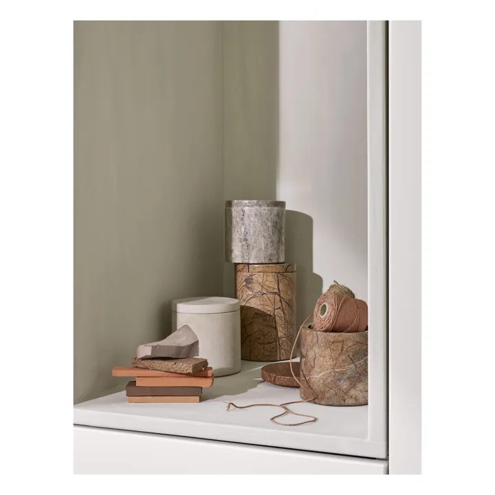 Broste Copenhagen Boite Osvald en marbre | Gris