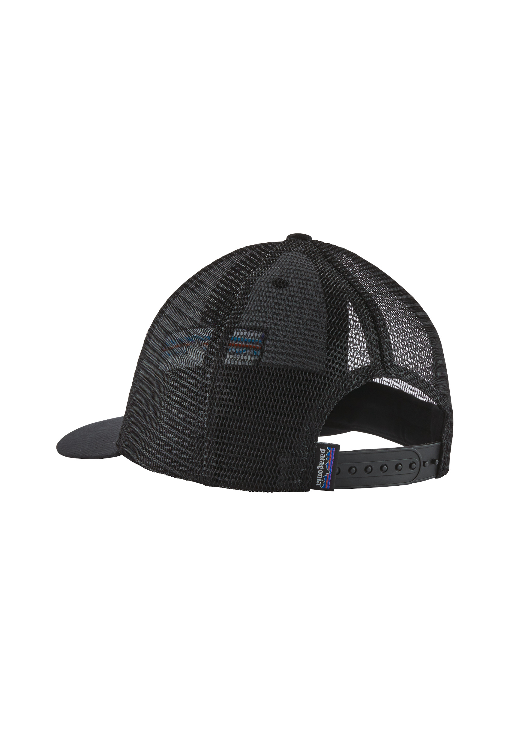 Patagonia Cap P-6 Logo LoPro Trucker Hat Black