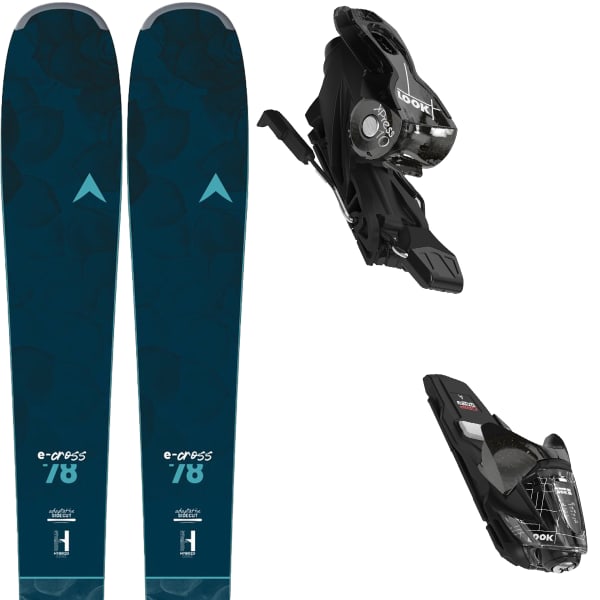 Pack ski DYNASTAR E-CROSS 78 XPRESS + XPRESS W 10 GW B83 SHINY BLACK