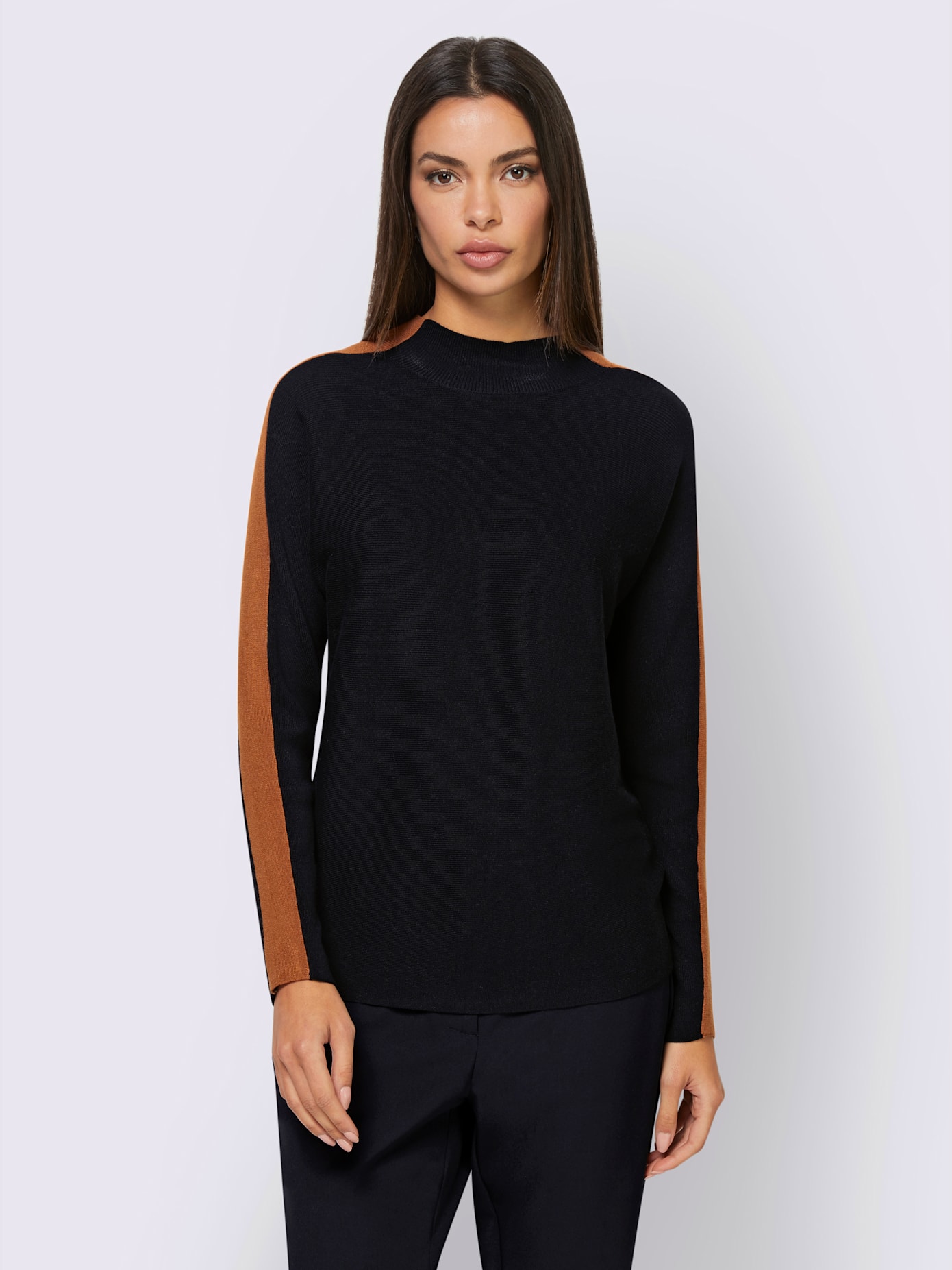 Pull col montant tendance