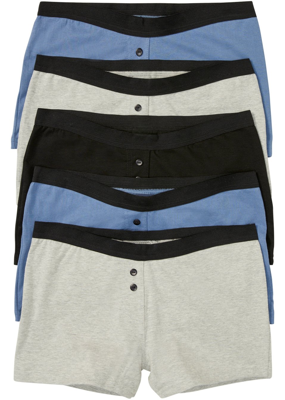 Lot de 5 boxers femme