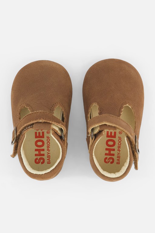 Shoesme Babyschoenen bruin Leer